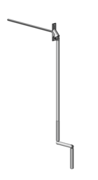 Zonnescherm draaistang