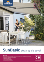 knikarm-terrasscherm  SunBasic knikarm-terrasscherm  SunBasic