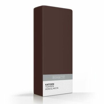 Romanette topper hoeslaken 120 x 200 cm