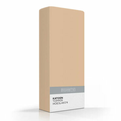 Romanette topper hoeslaken 80 x 200 cm