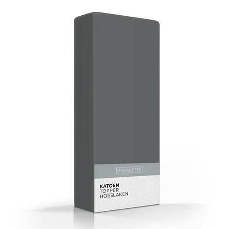 Romanette topper hoeslaken 90 x 200 cm