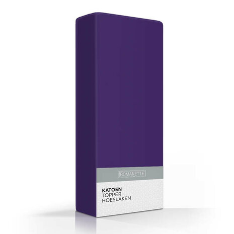 Romanette topper hoeslaken 90 x 200 cm